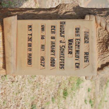 SCHEEPERS Rudolf J. 1900-1937