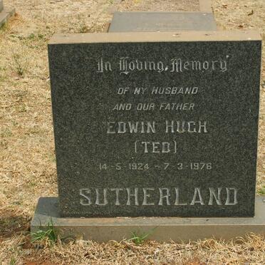 SUTHERLAND Edwin Hugh 1924-1976