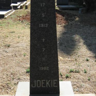 STEYN Joekie 1913-1982