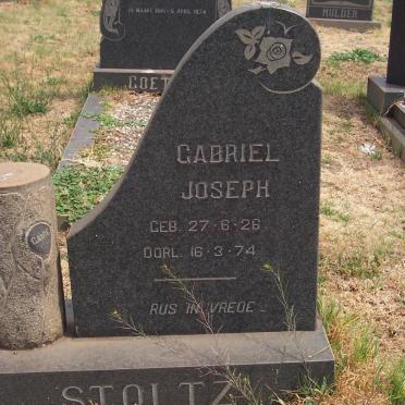 STOLTZ Gabriel Joseph 1926-1974