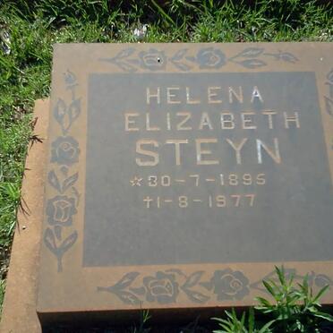 STEYN Helena Elizabeth 1895-1977