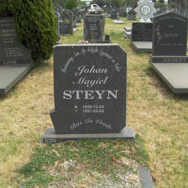 STEYN Johan Magiel 1959-1991
