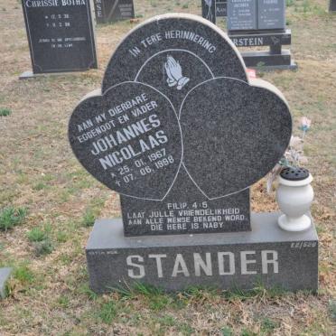 STANDER Johannes Nicolaas 1967-1998