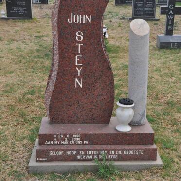 STEYN John 1950-2000