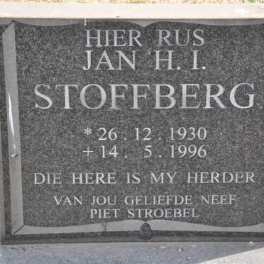 STOFFBERG Jan H.I. 1930-1996