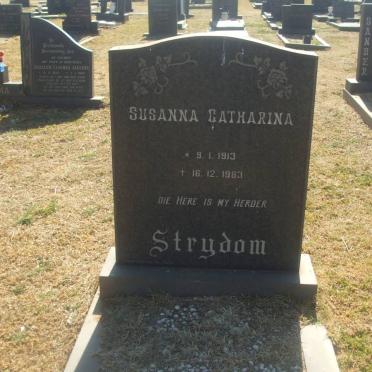 STRYDOM Susanna Catharina 1913-1983