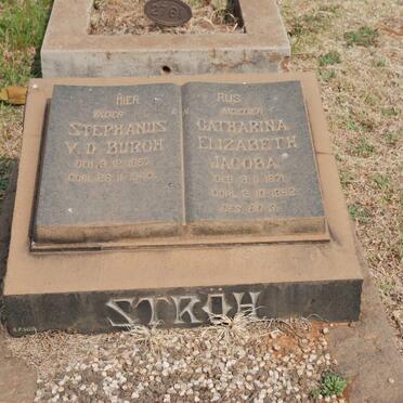 STRÖH Stephanus v.d. Burgh 1867-1940 &amp; Catharina Elizabeth Jacoba 1871-1962