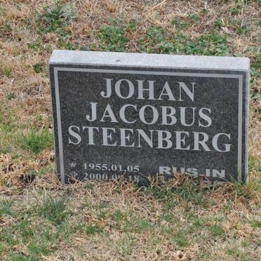 STEENBERG Johan Jacobus 1955-2000