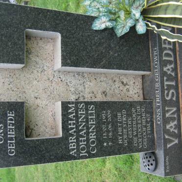 STADEN Abraham Johannes Cornelis, van 1951-2009