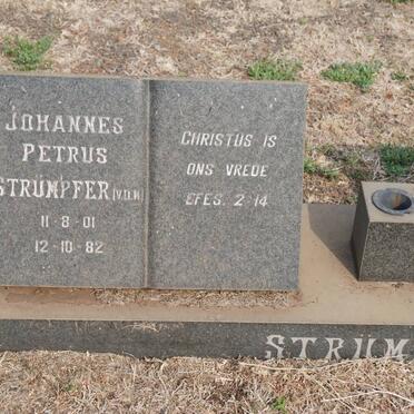 STÜMPFER Johannes Petrus 1901-1982 &amp; Engela Susanna HOLTZHAUSEN 1907-2001