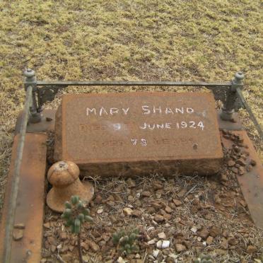 SHAND Mary -1924