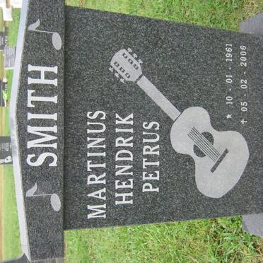 SMITH Martinus Hendrik Petrus 1961-2006