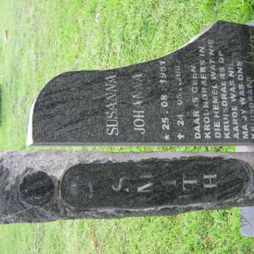 SMITH Susanna Johanna 1951-2003