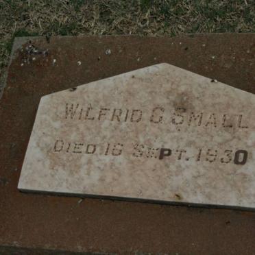 SMALL Wilfrid G. -1930