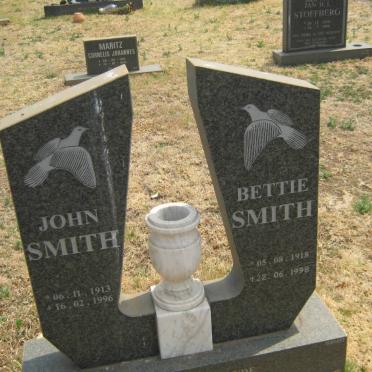SMITH John 1913-1996 &amp; Bettie 1918-1998