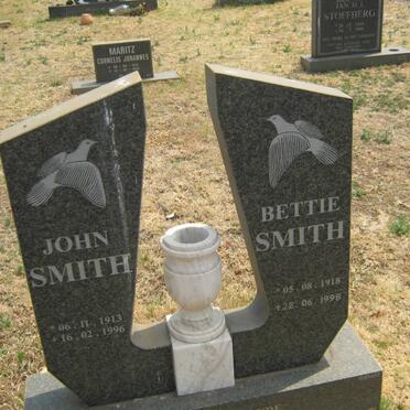 SMITH John 1913-1996 &amp; Bettie 1918-1998