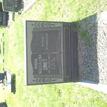 SMIT Maria Magdalena nee VAN DER LINDE 1917-1989