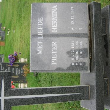 SPOEL Pieter, van der 1931-2006 &amp; Hermina 1933-