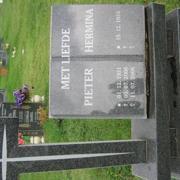 SPOEL Pieter, van der 1931-2006 &amp; Hermina 1933-