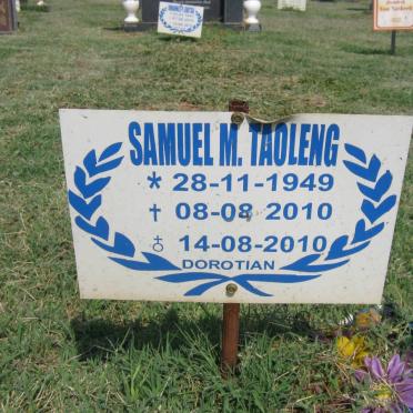 TAOLENG Samuel M. 1949-2010