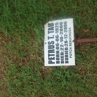 TAU Petrus T. 1925-2006