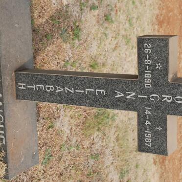 TERBLANCHE Georgina Elizabeth 1890-1987