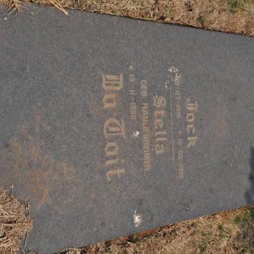 TOIT Jock, du 1918-1992 &amp; Stella RAUBENHEIMER 1930-