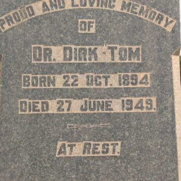 TOM Dirk 1894-1949