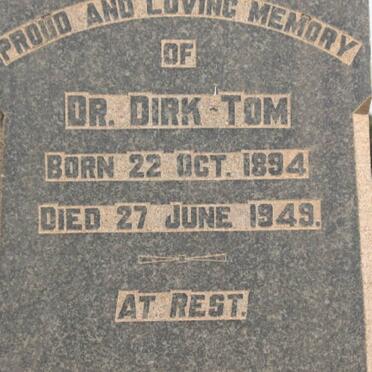 TOM Dirk 1894-1949