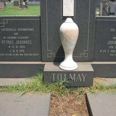 TOLMAY Petrus Johannes 1896-1976 &amp; Johanna SCHOEMAN 1906-1978