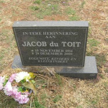 TOIT Jacob, du 1914-2000