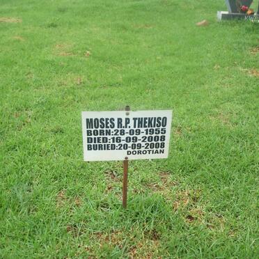THEKISO Moses R.P. 1955-2008