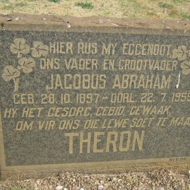 THERON Jacobus Abraham 1897-1959