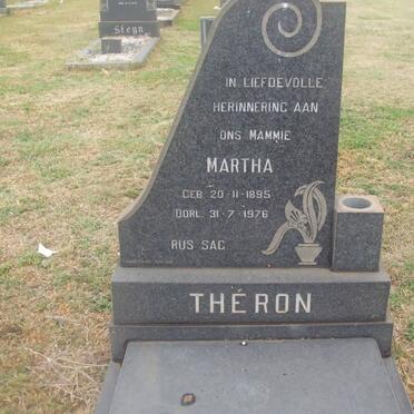 THERON Martha 1895-1976