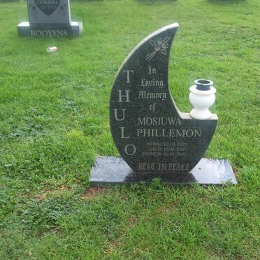 THULO Mosiuwa Phillemon 1972-2003