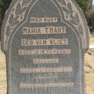 THART Maria nee VAN VLIET 1836-1931