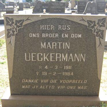 UECKERMANN Martin 1911-1984