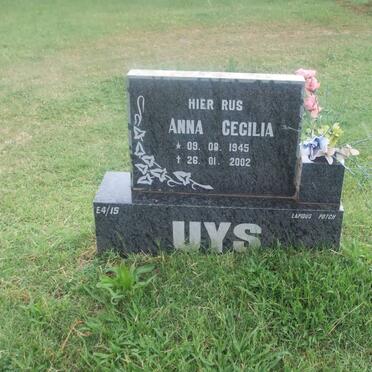 UYS Anna Cecilia 1945-2002