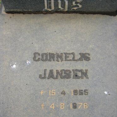 UYS Cornelis Jansen 1955-1976