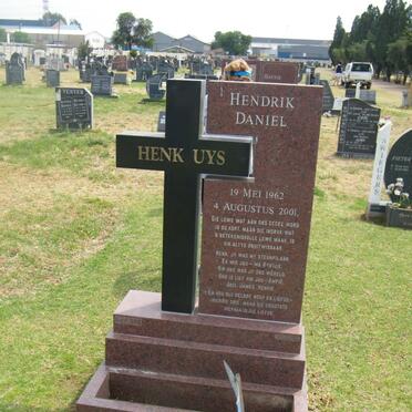 UYS Hendrik Daniel 1962-2001