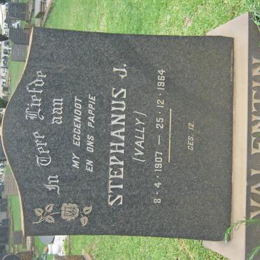 VALENTIN Stephanus J. 1907-1964