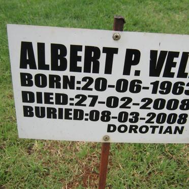 VELE Albert P. 1963-2008