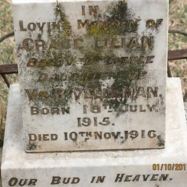 VELLEMAN Grace Lilian 1915-1916