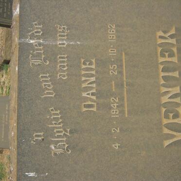 VENTER Danie 1942-1962