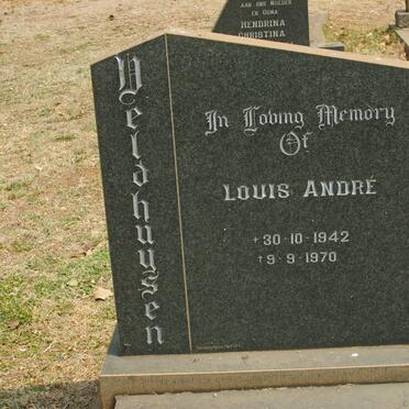 VELDHUYSEN Louis André 1942-1970