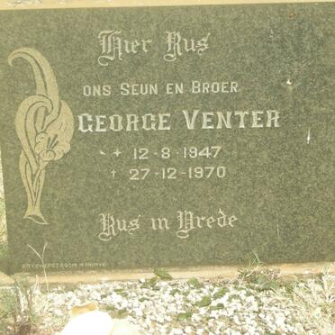 VENTER George 1947-1970