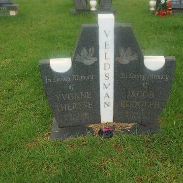 VELDSMAN Jacob Rudolph 1920-200? &amp; Yvonne Therese 1924-2003