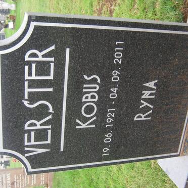 VERSTER Kobus 1921-2011 &amp; Ryna