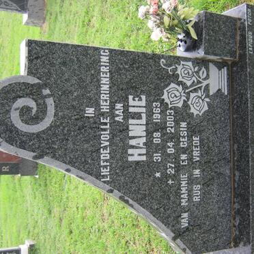 VENTER Hanlie 1963-2003