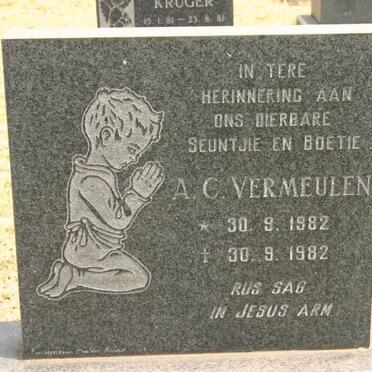 VERMEULEN A.C. 1982-1982
